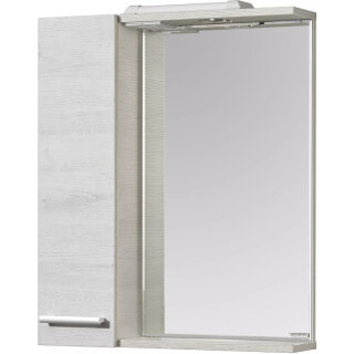 Зеркальный шкаф Ронда 60 дуб сомерсет 1A205102RSC2L AQUATON PRO