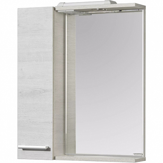 Зеркальный шкаф Ронда 60 дуб сомерсет 1A205102RSC2L AQUATON PRO