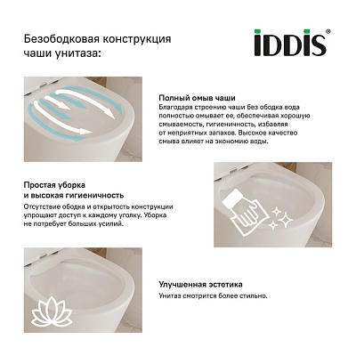 Унитаз подвесной Iddis Stone STORDSEi25