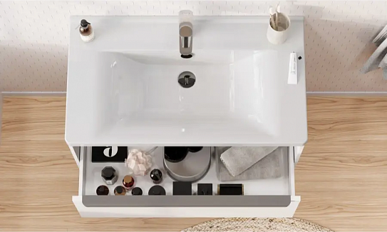 Тумба с раковиной Aquaton Хоуп 80 1A287301HP2B0