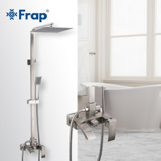 Душевая система FRAP F24803 нержавеющая сталь