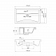 Умывальник мебельный 80 407 IDDIS Optima Home 4078000i28