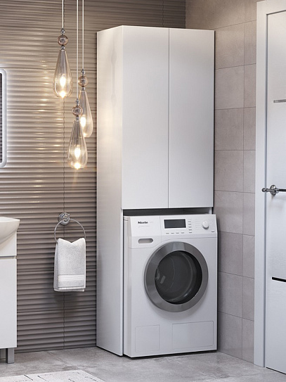 Шкаф над стиральной машинкой Vigo Wing 64 shnr.WIN.64.2D белый