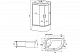 Душевая кабина 120x80x215 Erlit с высоким поддоном, с сиденьем ER3512TPL-C2-RUS