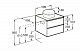 Тумба с раковиной Roca Domi 60 2 ящика A857458806, белый глянец