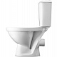 Унитаз-компакт INKER R HO 2РА 3/8 PP PL полипропилен