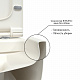 Унитаз подвесной безободковый Berges Ego Xl 082228