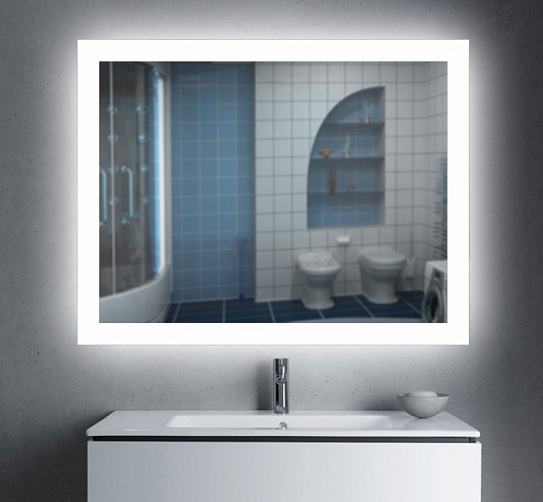 Зеркало с подсветкой Glassiko Simple Erica 100х80