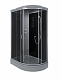 Душевая кабина угловая 120х80х215 ERLIT ER3512PL-C2-RUS_GRAY низкий поддон