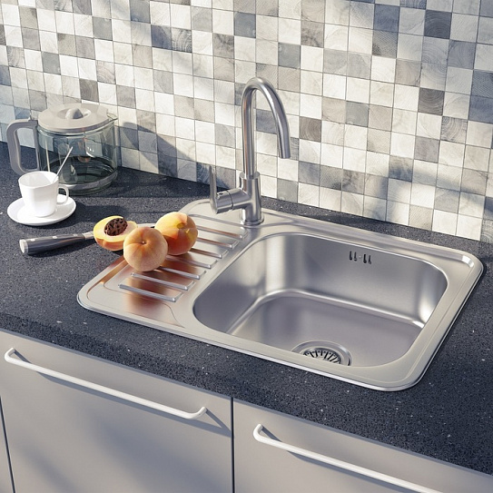 Мойка из нержавеющей стали Iddis Basic BAS65SRi77