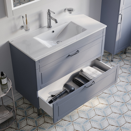 Тумба с умывальником Iddis Oxford OXF10L1i95K