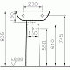 Пьедестал для раковины Vitra S20 5529B003-0156