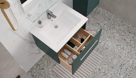 Раковина мебельная Оскар-650 с отверстием под смеситель Velvex