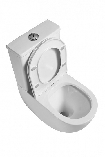 Унитаз-компакт безободковый D&K Matrix DT1397016