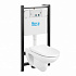 Комплект инсталляция с подвесным унитазом Roca Debba Round Pack 893104980 с сиденьем микролифт