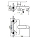 Смеситель Ledeme L3277W