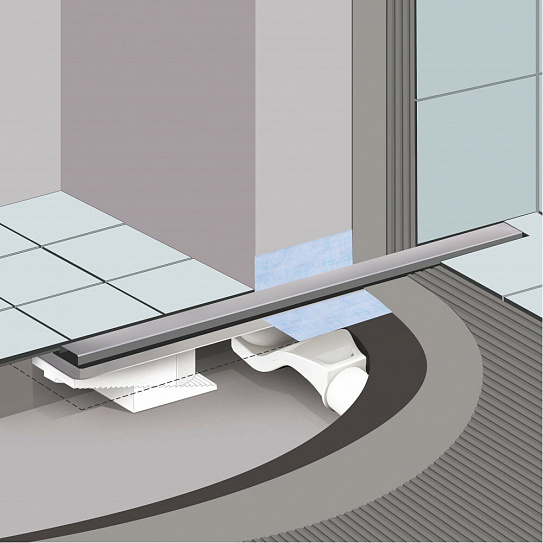 Желоб BERGES водосток напольный С1 Norma 500