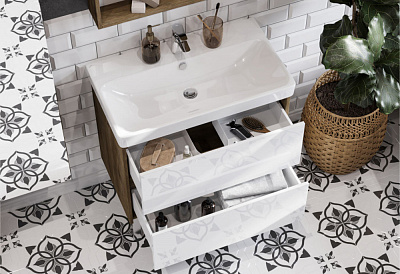 Тумба под раковину подвесная AQUATON Сканди 80, 1A283001SDZ90