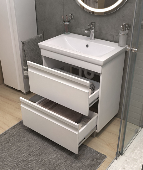 Тумба напольная под раковину Vigo Holly 700-0-2 (под ум Como 70), арт 040