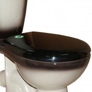 Сиденье для унитаза "Евро" цвет черный