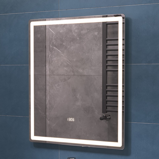 Зеркало в ванную 60х70 VIGO Geometry Luxe 600 на взмах