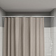 Карниз для ванной комнаты 110-200 белый матовый Iddis Elegante RSW0120i14
