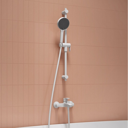 Лейка для душа, белый матовый, Iddis Aiger, AIG4FW0i18