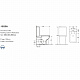 Унитаз компакт безободковый с микролифтом Cerutti Arno 1222 А