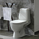 Унитаз-компакт Sanita Luxe Max (сиденье дюропласт, микролифт) MAXSLCC01040513