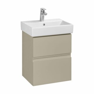 Тумба с раковиной Roca Oleta 50 2 ящика A857638515, капучино