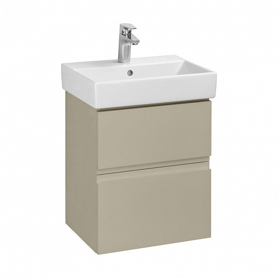 Тумба с раковиной Roca Oleta 50 2 ящика A857638515, капучино