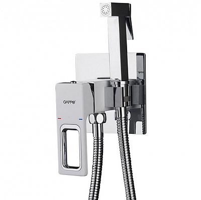 Смеситель с гигиеническим душем Gappo G7217-8 латунь
