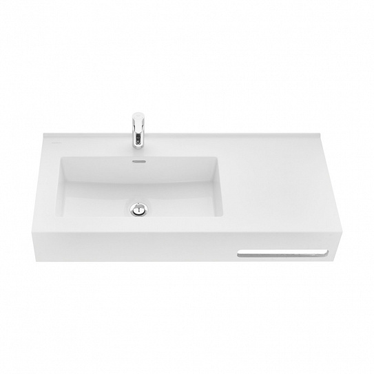 Раковина AQUATON Квадро Про 100 левая 1A733331QA01L