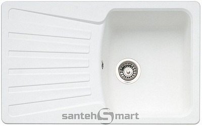 Мойка кухонная BLANCO NOVA 45 S 81 х 50 белый 510438