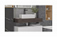 Столешница Unit 100, дуб карпентер Velvex st UNI100-628