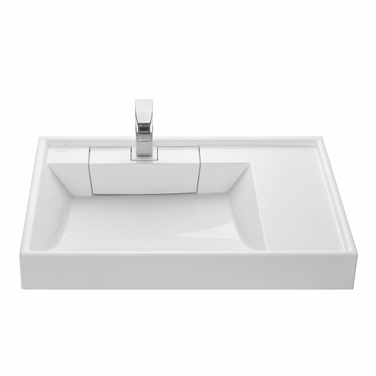 Раковина над стиральной машиной Акватон Рейн 80 1A72113KRW010 (чаша слева)