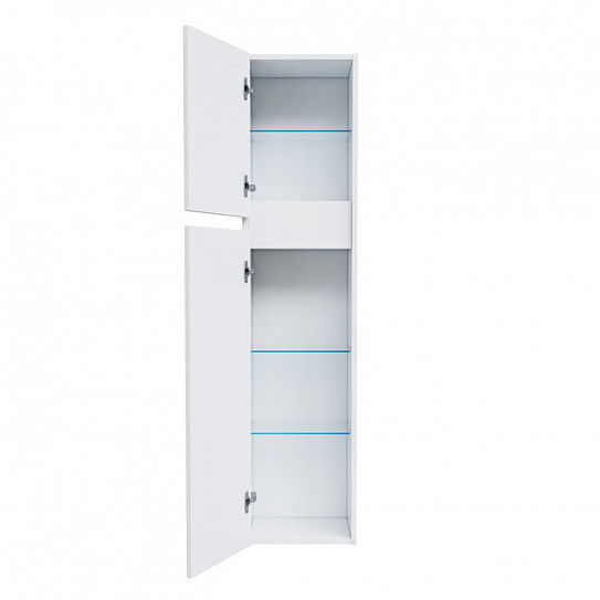 Шкаф пенал подвесной 35 см белый Iddis Zodiac ZOD35W0i97