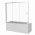 Шторка на ванну 180см Good Door Screen WTW-180-C-CH ПД00103