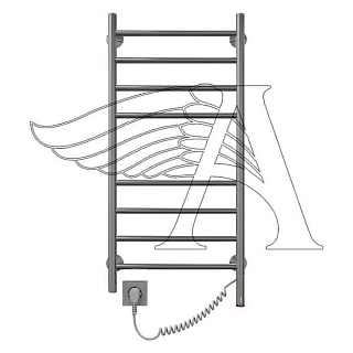 Полотенцесушитель электрический Арго ОРИОН Престиж 40*80 см, 80вт, кнопка справа