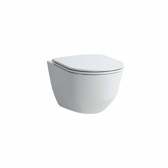 Унитаз подвесной Laufen Pro Rimless с пневмокрышкой 8209660000001+8989660000001