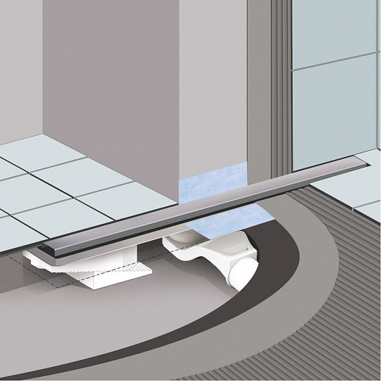 Душевой трап, желоб BERGES C1 Norma 700 вертикальный 090038