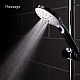 Комплект: Душевой гарнитур с верхней лейкой Iddis Ray RAYSW3Fi76 + Смеситель для умывальника Iddis Ray RAYSB00i01