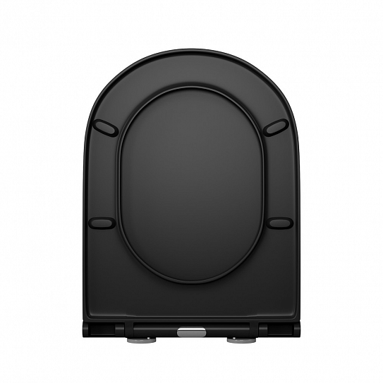 Унитаз подвесной безободковый с микролтфьом D&K Venice DT1026025 черный