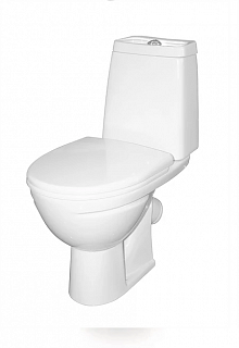 Бачок для унитаза Sanita Марс м/о расстояние 20см нижний подвод (без арматуры, с крышкой) MRSSAFT01