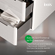 Тумба с умывальником (0177000i28), подвесная, 70 см, белый, Cloud X, IDDIS, CLX70W0i95K