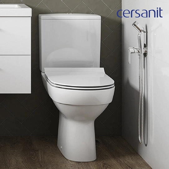 Унитаз компакт Cersanit CITY Clean On 011 3/5 DPL EO slim S-KO-CIT011-3/5-COn-S-DL-w