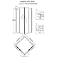 Душевой уголок 100x100 Grossman Pragma PR-100Q