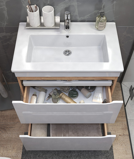 Тумба напольная Vigo Grani 750-0-2 (под ум Оскар 750) tn.GRI.OSK.75.2Y дуб золотой