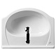 Раковина Santek Линда 55 1WH110156