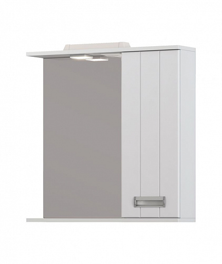 Зеркало шкаф для ванной Vigo с подсветкой 70х70см z.DIA.70.R.El